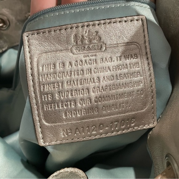 Coach Metallic Gold Hobo Bag - Picture 9 of 10